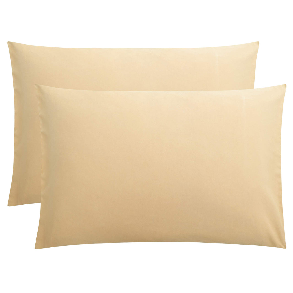 FLXXIE 2-Pack Microfiber King Pillow Cases, Envelope Closure, Navy