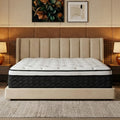 Queen Mattress, 12 Inch Hybrid Queen Mattress in a Box, Medium Firm Memory Foam mattress, with Individual Pocket Springs, Upgrade Zoned Support, Motion Isolation&Pressure Relief, CertiPUR-US