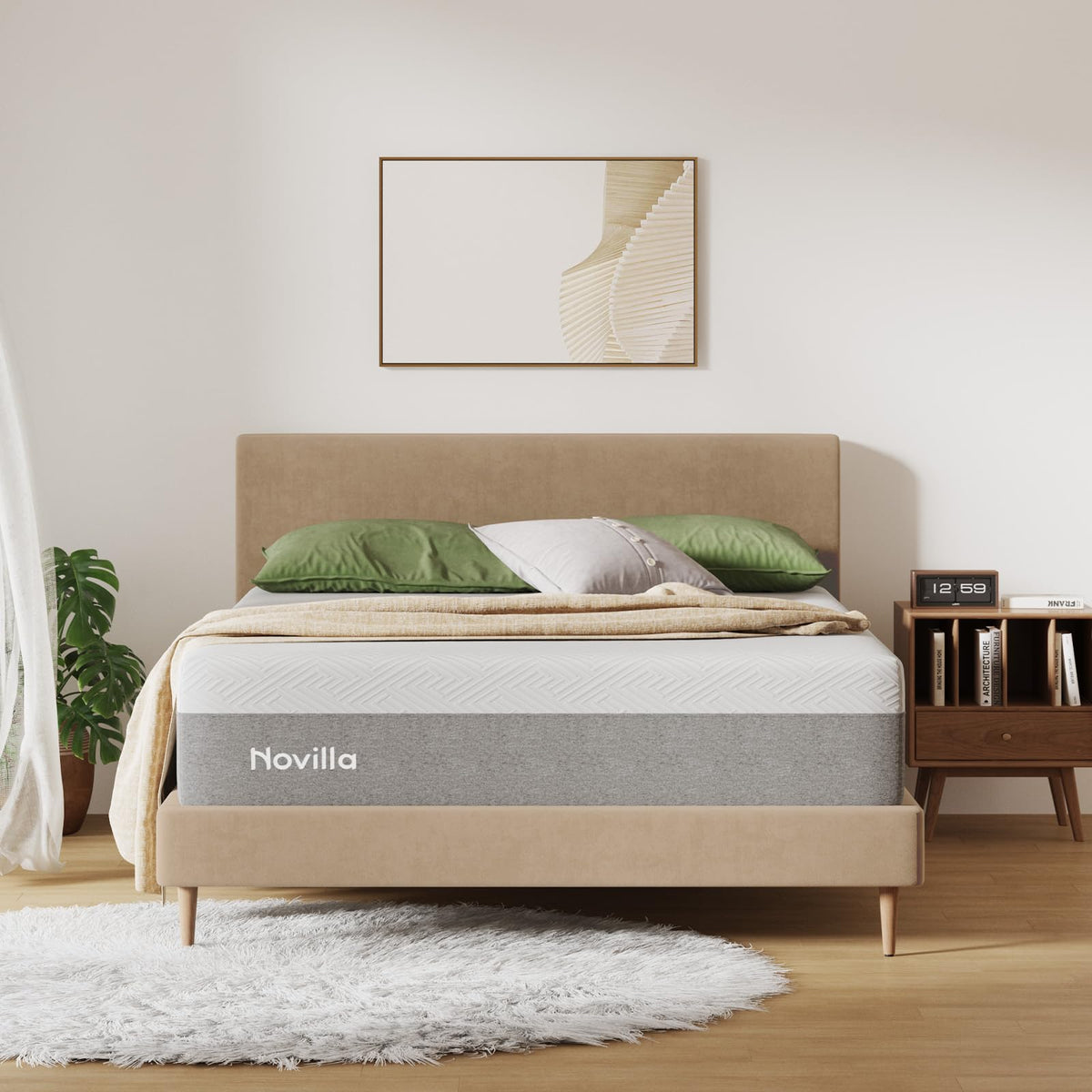 Novilla Full Size Mattress, 10 inch Gel Full Size Memory Foam Mattress