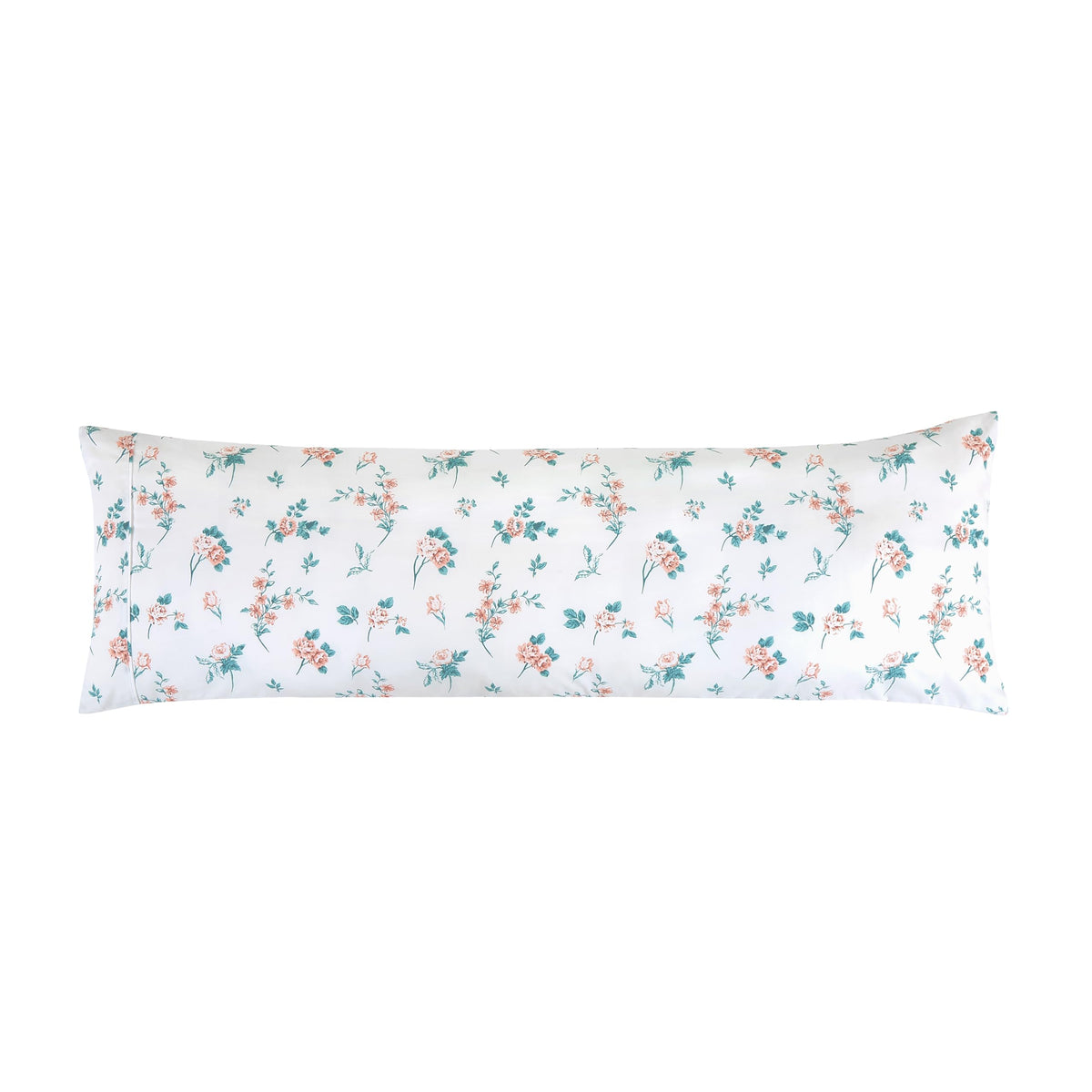 Elegant Comfort Ultra Soft Set of 2 Floral Print Pillowcases - 1500 Premium Hotel Quality Microfiber, Soft and Smooth Envelope Closure 2-Piece Pillow Covers - Standard/Queen, Paisley Gray