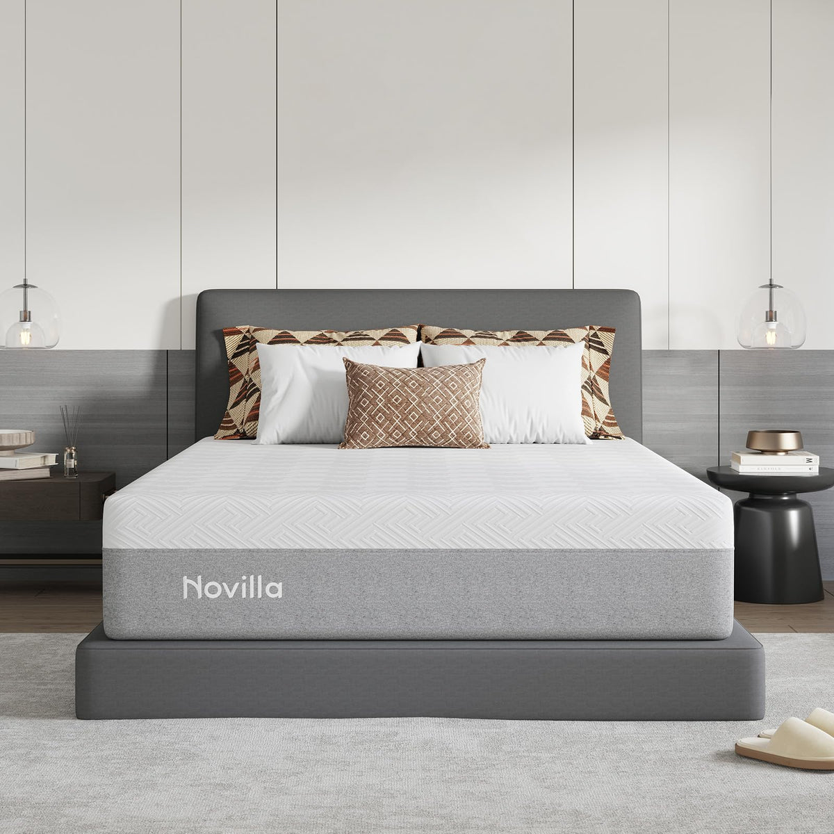 Novilla Full Size Mattress, 10 inch Gel Full Size Memory Foam Mattress