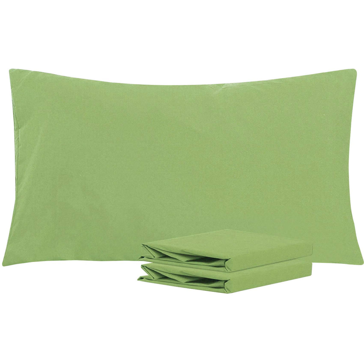 NTBAY Microfiber King Pillowcases, 2 Pack, 20 x 36, Dark Grey