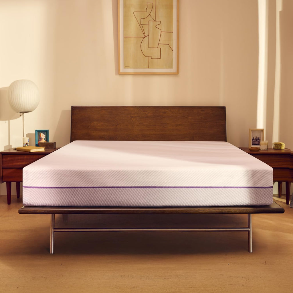 Purple Mattress, Full, 9.25 Inch Cooling Mattress, 2 Inch GelFlex Grid