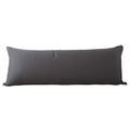 EVOLIVE 100% Cotton Body Pillow Cover 21"x54", 300TC, Hidden Zipper (Taupe)