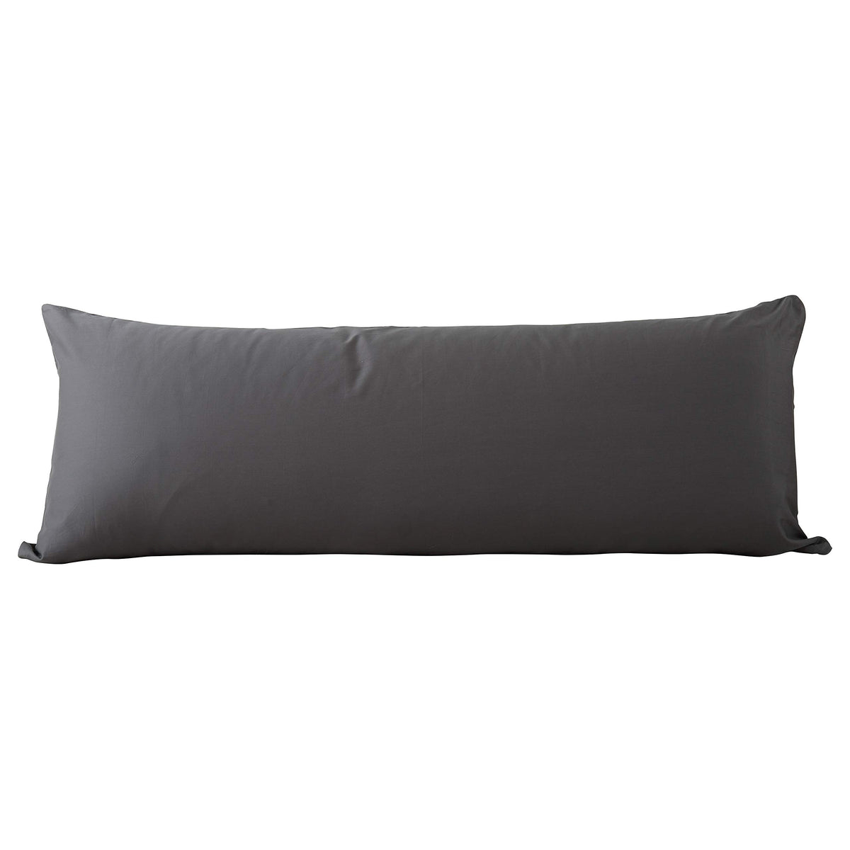 EVOLIVE 100% Cotton Body Pillow Cover 21"x54", 300TC, Hidden Zipper (Taupe)