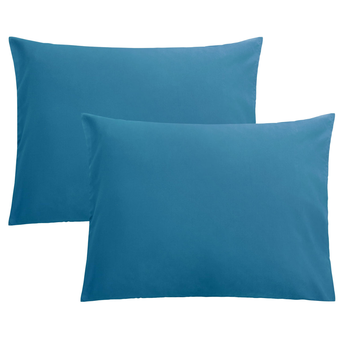 FLXXIE 2-Pack Microfiber King Pillow Cases, Envelope Closure, Navy