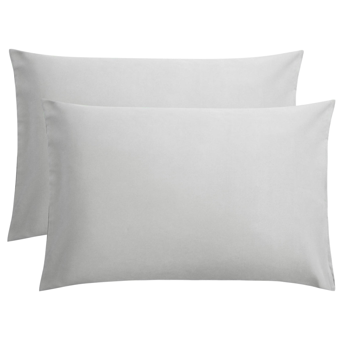 FLXXIE 2-Pack Microfiber King Pillow Cases, Envelope Closure, Navy