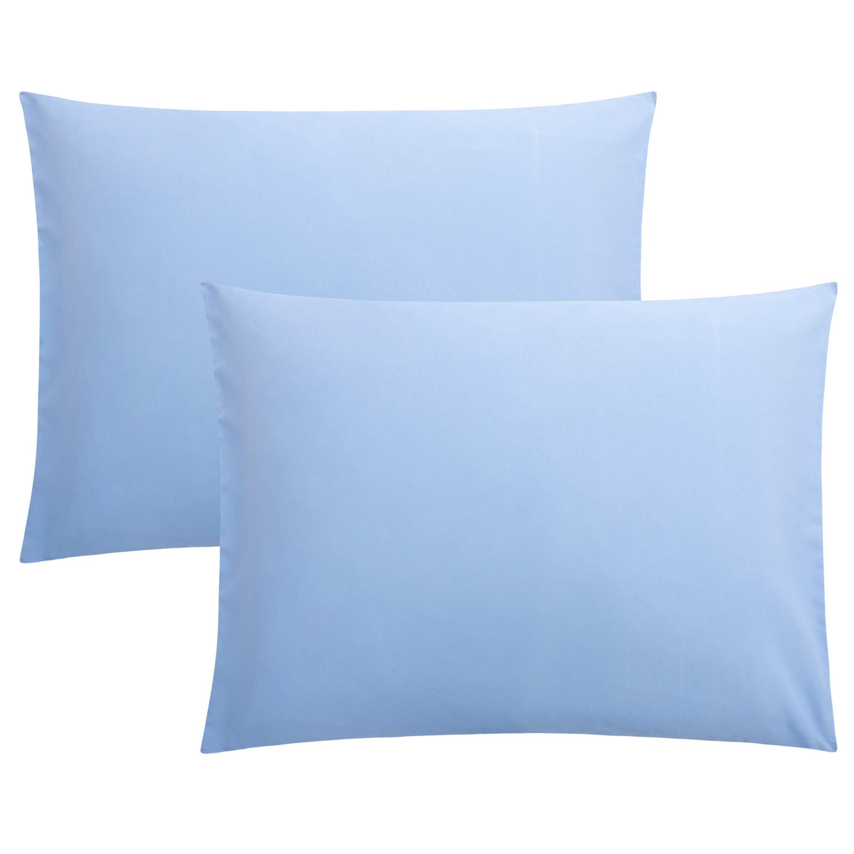 FLXXIE 2-Pack Microfiber King Pillow Cases, Envelope Closure, Navy