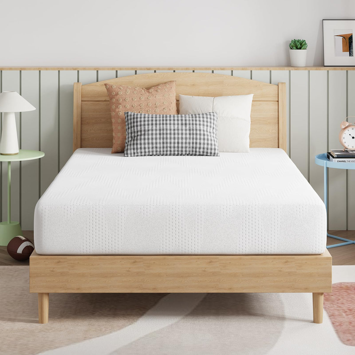 Novilla Twin Bed Mattress, 8 Inch Twin Size Mattress with Gel Memory Foam