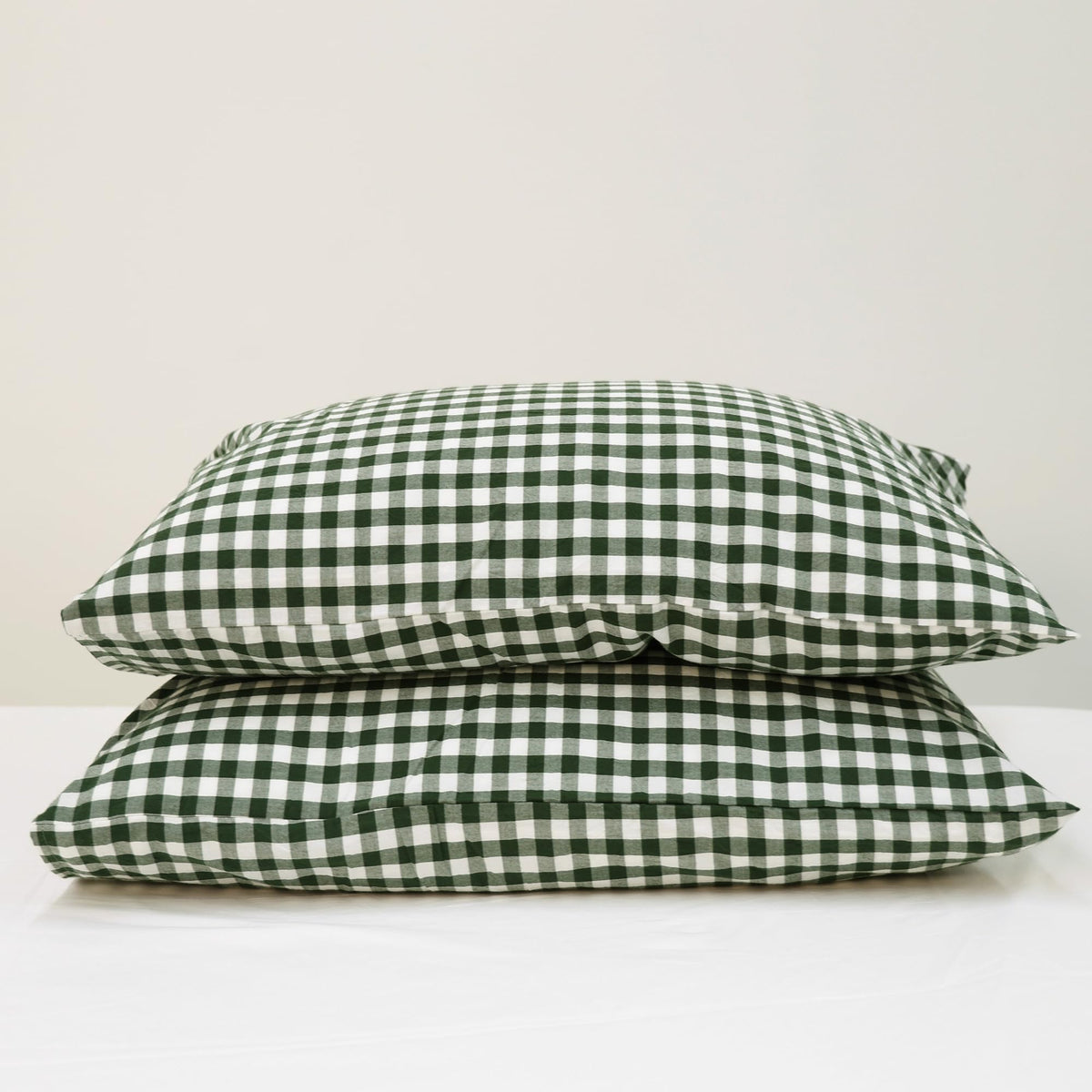 MOOMEE Pillowcase Set of 2 100% Washed Cotton Linen-Like King