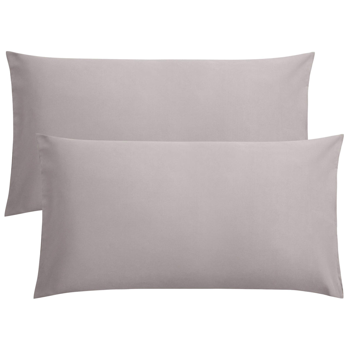 FLXXIE 2-Pack Microfiber King Pillow Cases, Envelope Closure, Navy