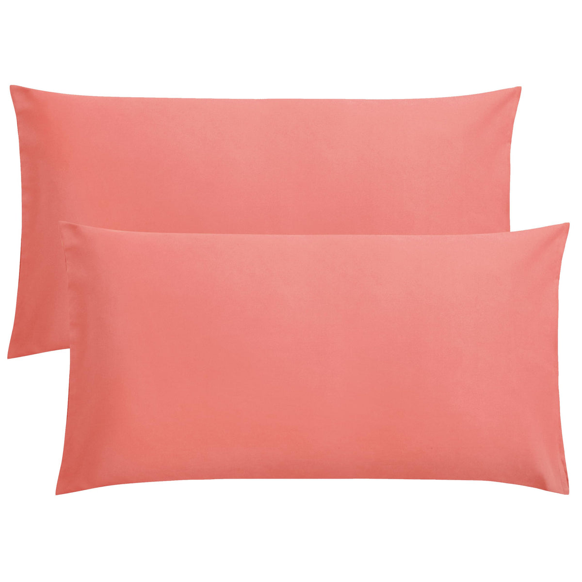 FLXXIE 2-Pack Microfiber King Pillow Cases, Envelope Closure, Navy