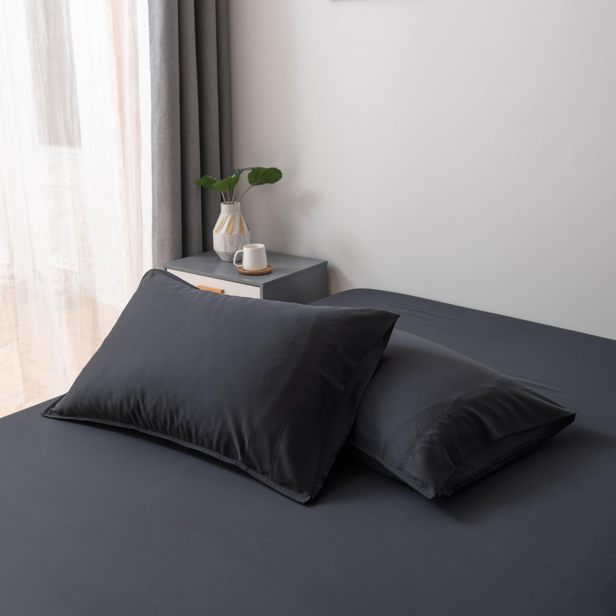 Bella Coterie | Luxury Bamboo Viscose Standard Size Pillowcase Set