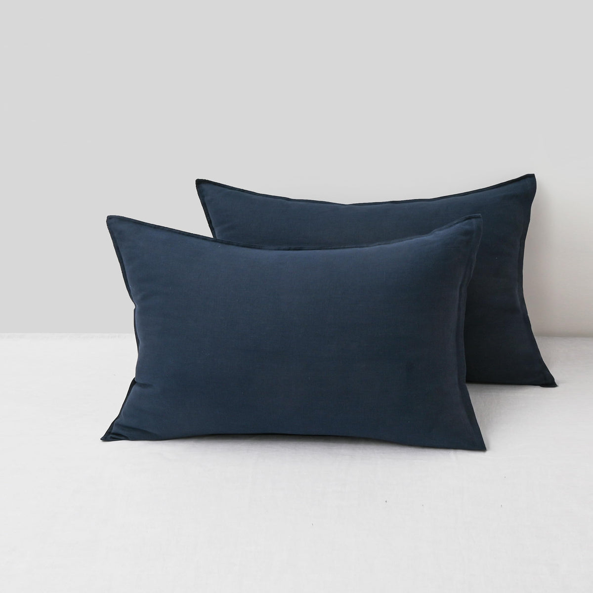 CHUFFED 100% Pure French Linen Body Pillow Cover 1 Pack,20x54 Inches, Ultra Soft & Breathable,Stone Washed Cooling Flax Linen Pillow Case with Hidden Zipper Closure for Adults