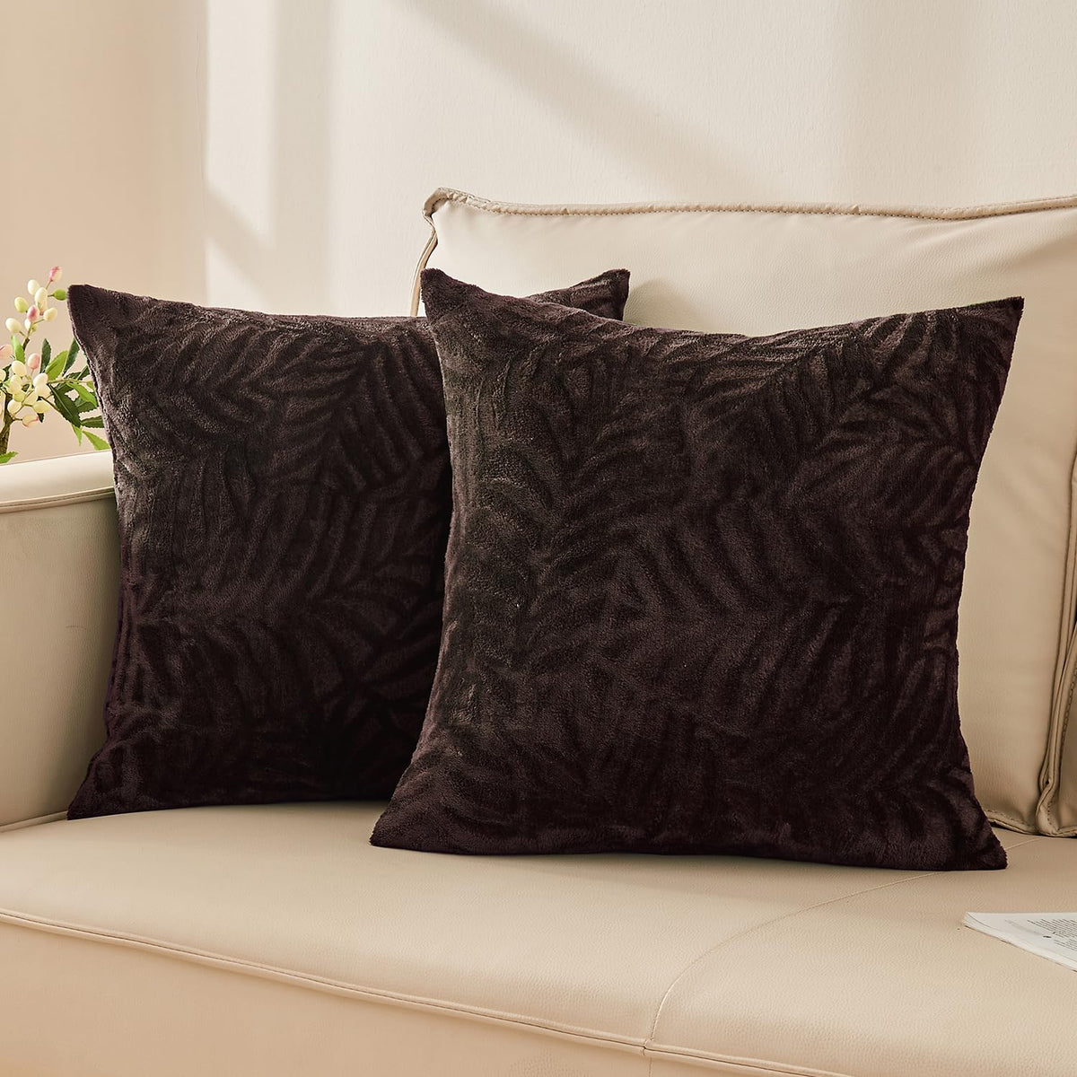 SOCHOW Fall Body Pillow Cover 21x54 Inches,1 Pack, Caramel