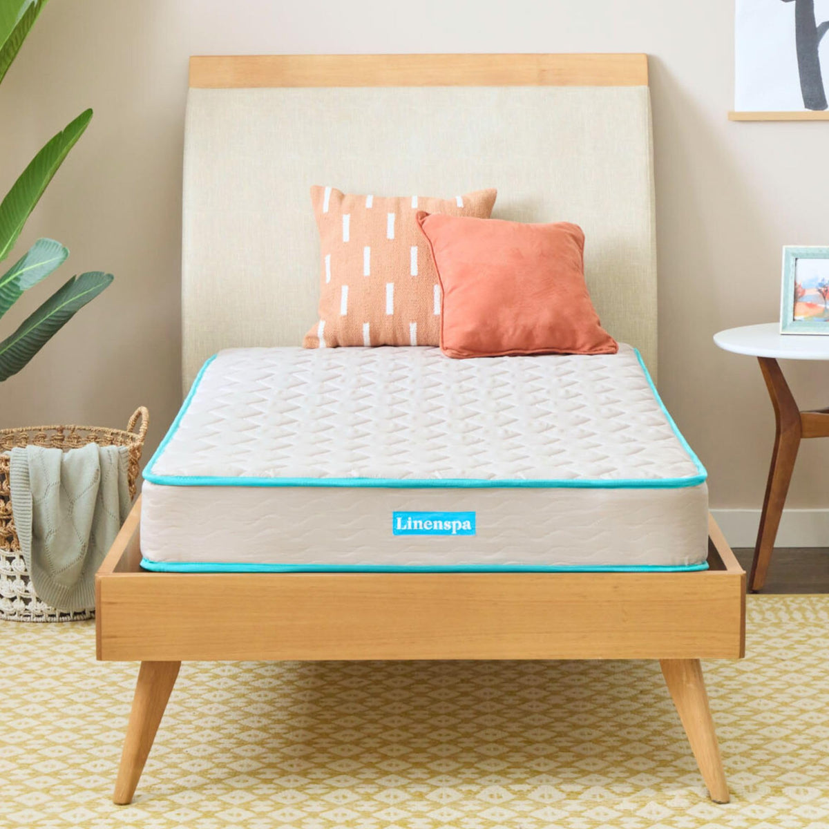 Linenspa 10 Inch Gel Infused Memory Foam Mattress – Queen Size – Medium Plush - Cooling Gel - Mattress in a Box - Primary or Guest Bedroom - Pressure Relieving and Breathable – CertiPUR-US Certified