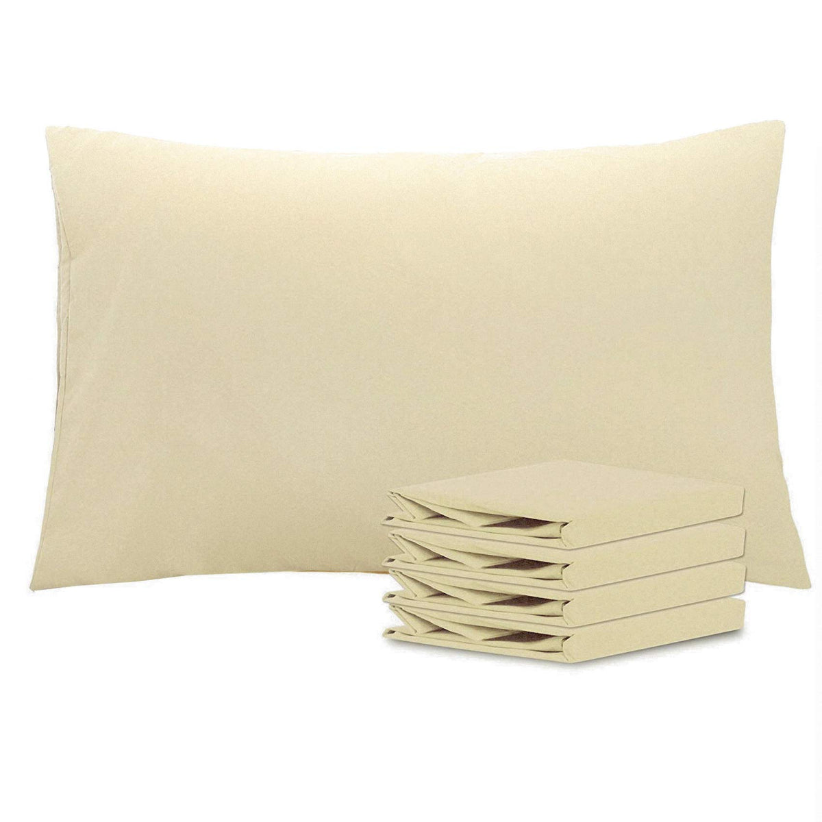 NTBAY Microfiber King Pillowcases, 2 Pack, 20 x 36, Dark Grey