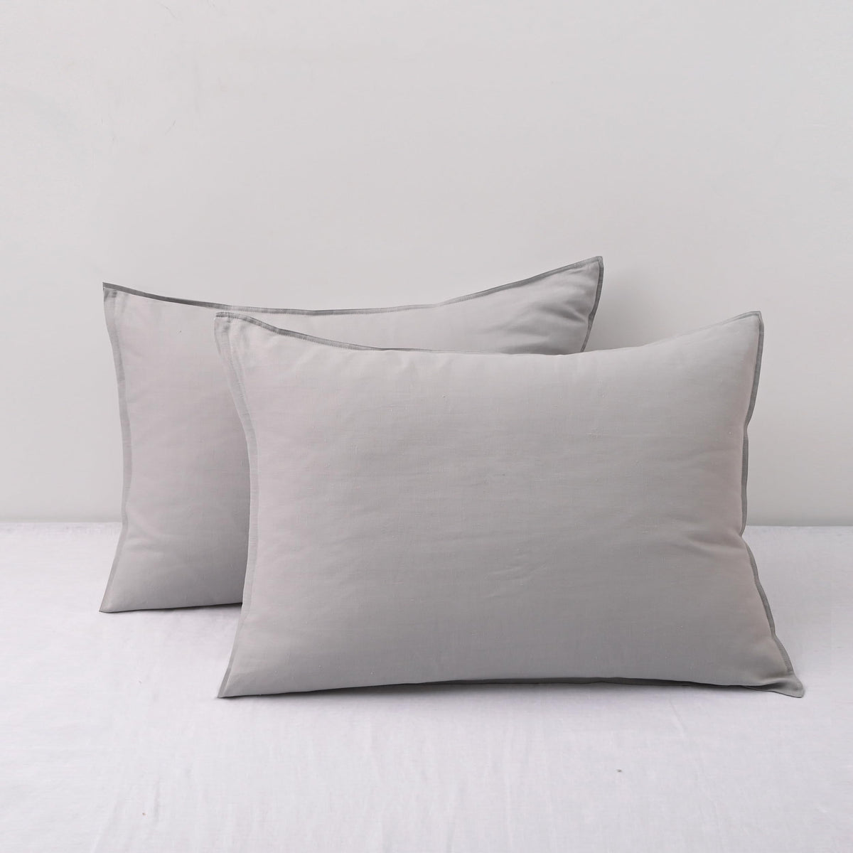 CHUFFED 100% Pure French Linen Body Pillow Cover 1 Pack,20x54 Inches, Ultra Soft & Breathable,Stone Washed Cooling Flax Linen Pillow Case with Hidden Zipper Closure for Adults