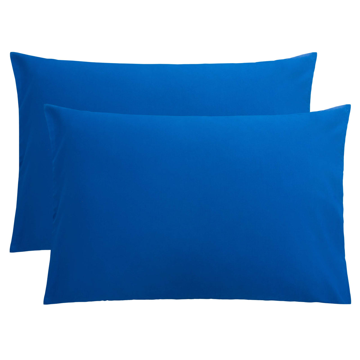 FLXXIE 2-Pack Microfiber King Pillow Cases, Envelope Closure, Navy