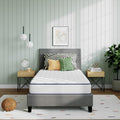 Novilla Queen Mattress, 12 Inch Hybrid Mattress Queen with Comfort Foam|Innerspring Pillow Top Mattresses in a Box, Pressure & Pain Relief, Soft Feel but Supportive, CertiPUR-US