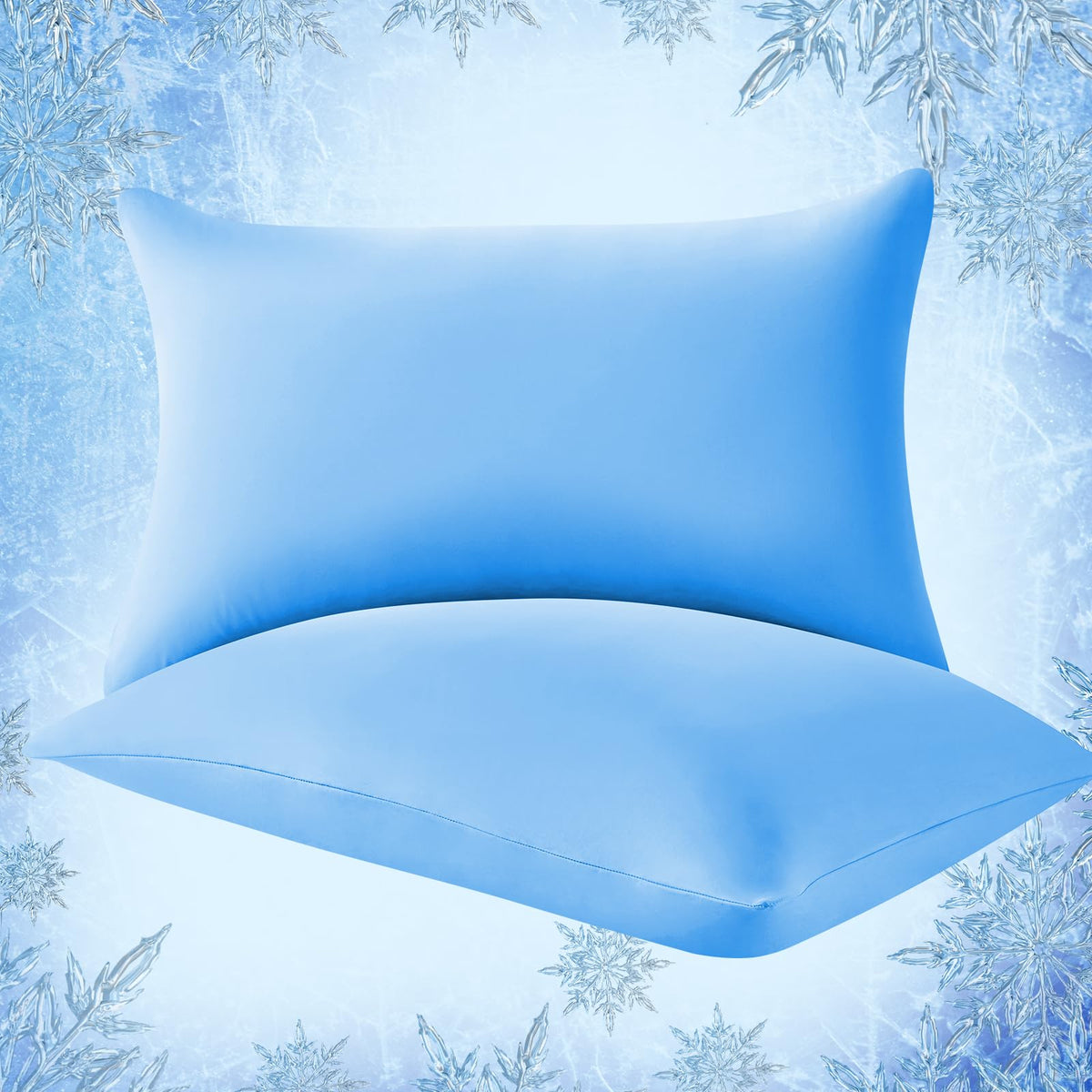 Elegear Cooling Pillow Cases for Hot Sleepers, Set of 2, Standard 20" x 26"