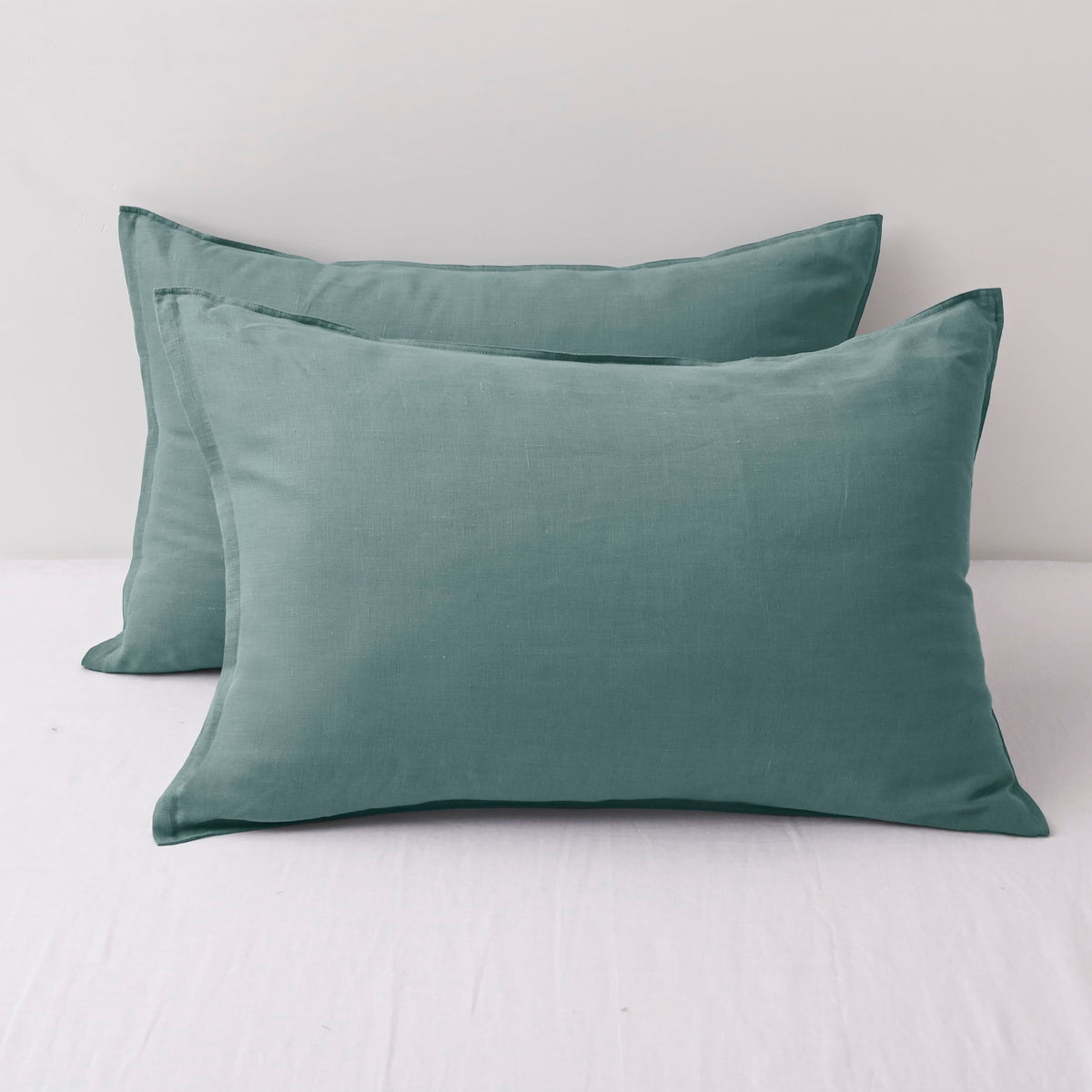 CHUFFED 100% Pure French Linen Body Pillow Cover 1 Pack,20x54 Inches, Ultra Soft & Breathable,Stone Washed Cooling Flax Linen Pillow Case with Hidden Zipper Closure for Adults