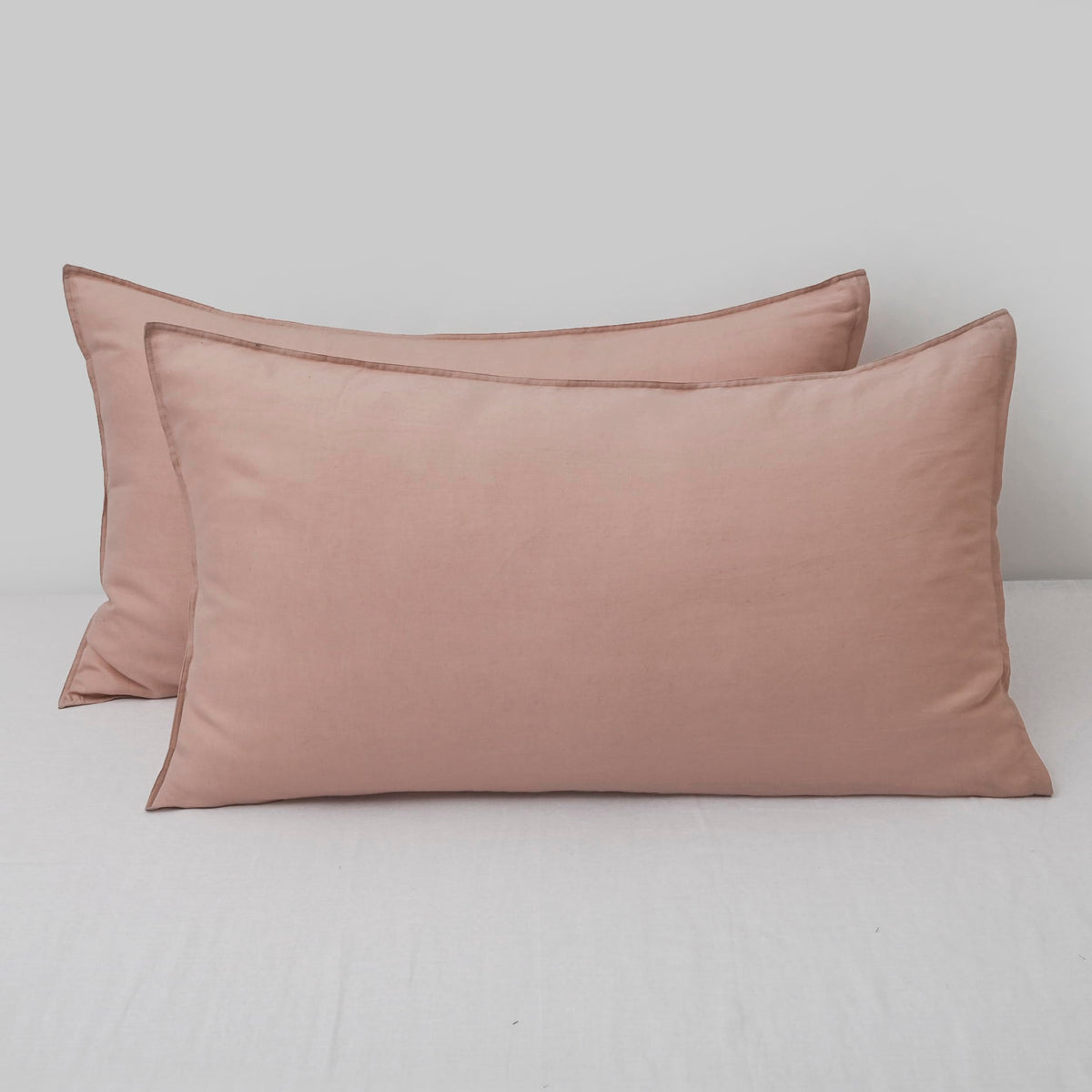 CHUFFED 100% Pure French Linen Body Pillow Cover 1 Pack,20x54 Inches, Ultra Soft & Breathable,Stone Washed Cooling Flax Linen Pillow Case with Hidden Zipper Closure for Adults
