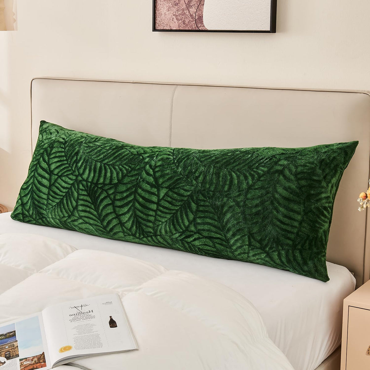 SOCHOW Fall Body Pillow Cover 21x54 Inches,1 Pack, Caramel