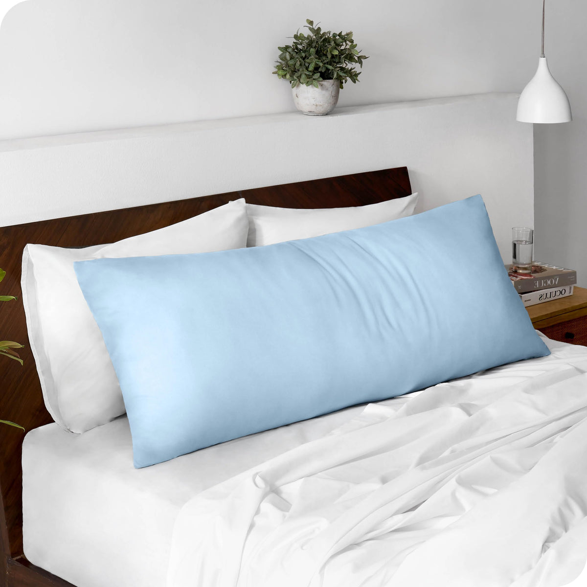 Bare Home Pillowcases Open End (Standard Set of 2, Grey)