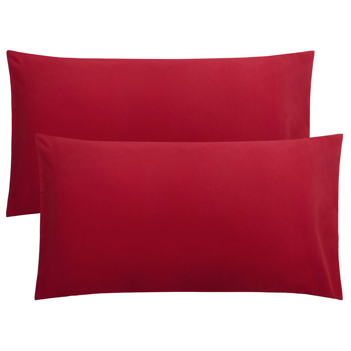 FLXXIE 2-Pack Microfiber King Pillow Cases, Envelope Closure, Navy