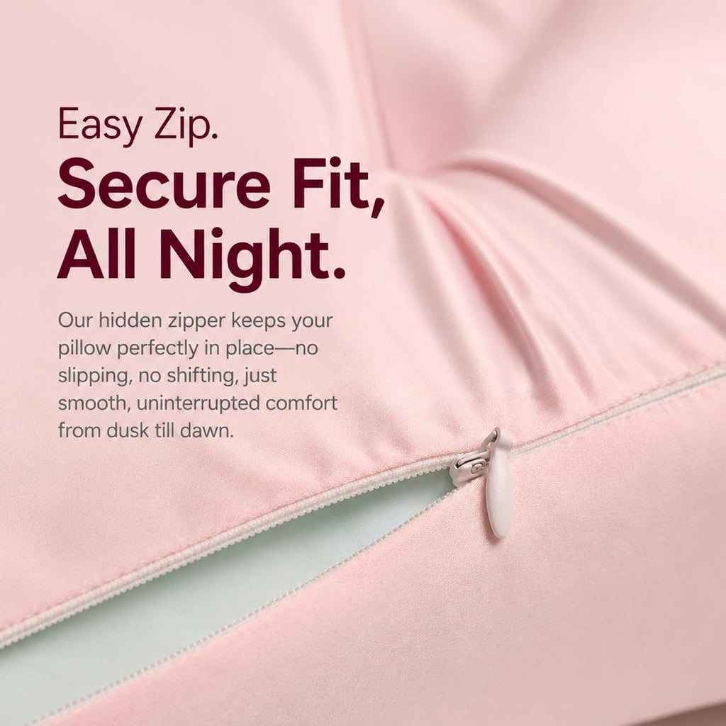 Derila Ergo Premium Blend Pillowcase with Modal & Silk Pillow Case