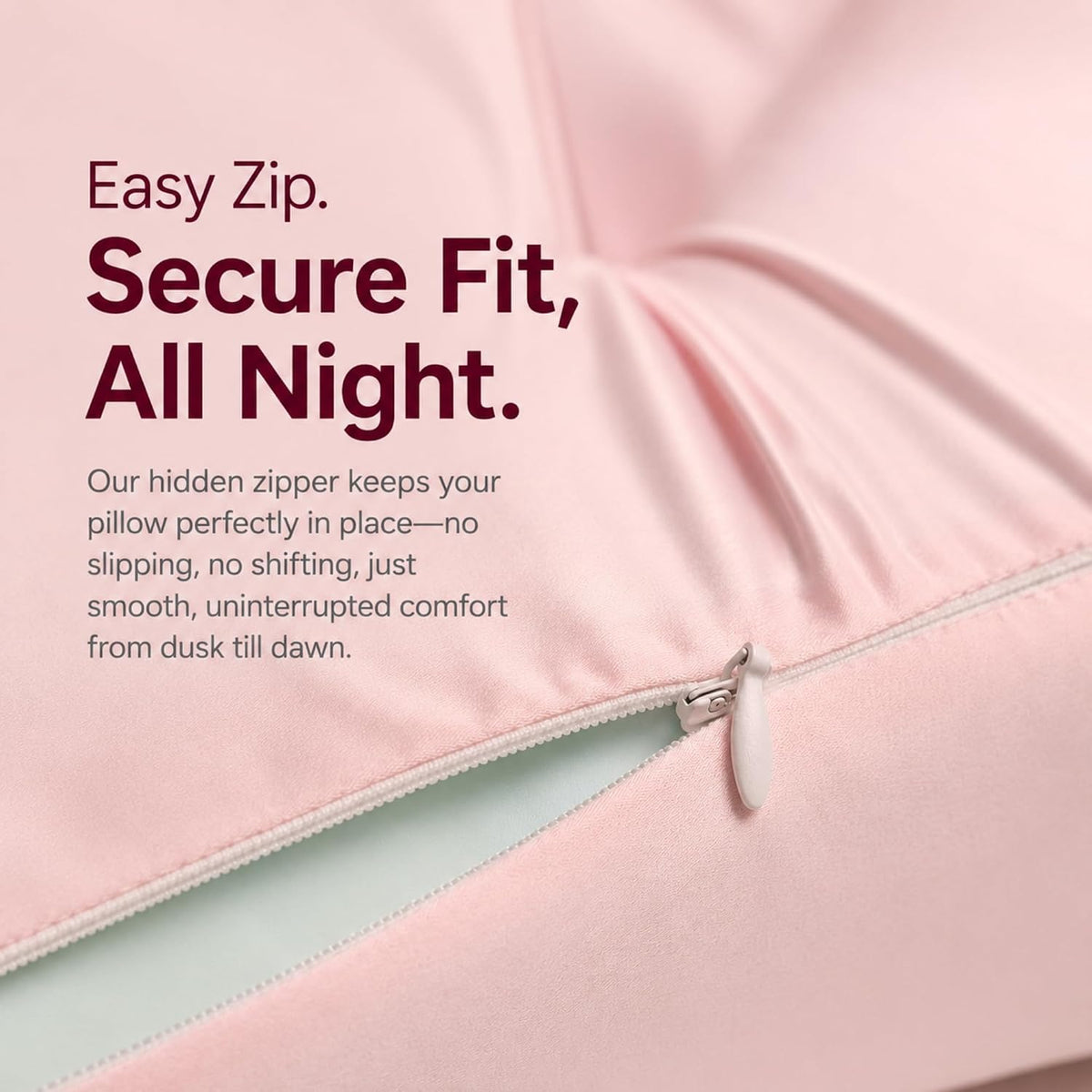 Derila Ergo Premium Blend Pillowcase with Modal & Silk Pillow Case
