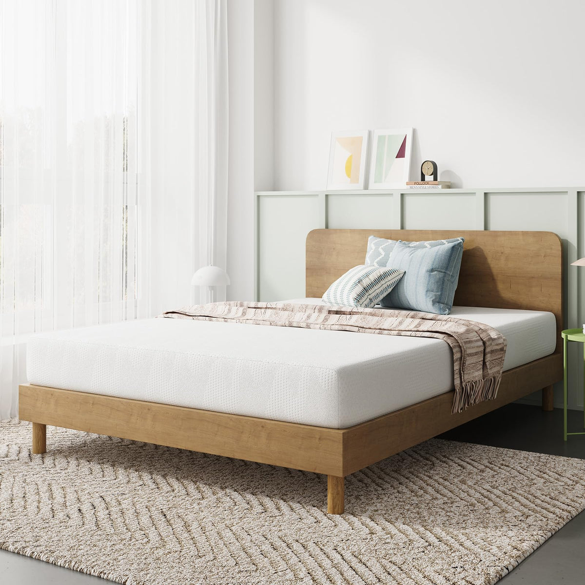 Novilla Twin Bed Mattress, 8 Inch Twin Size Mattress with Gel Memory Foam
