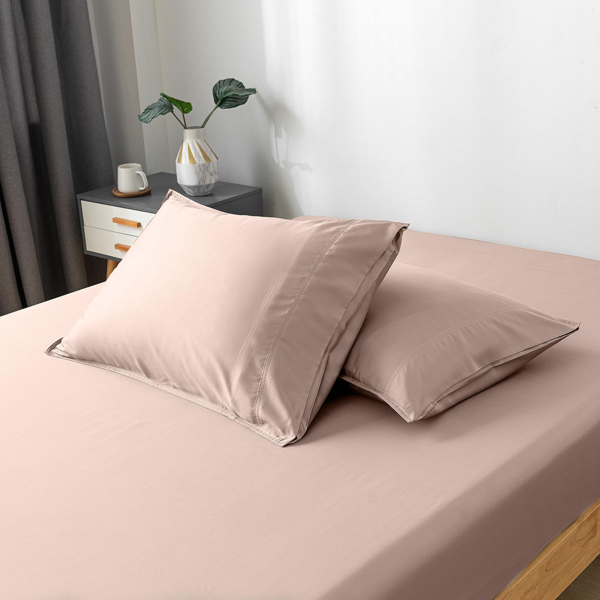Bella Coterie | Luxury Bamboo Viscose Standard Size Pillowcase Set