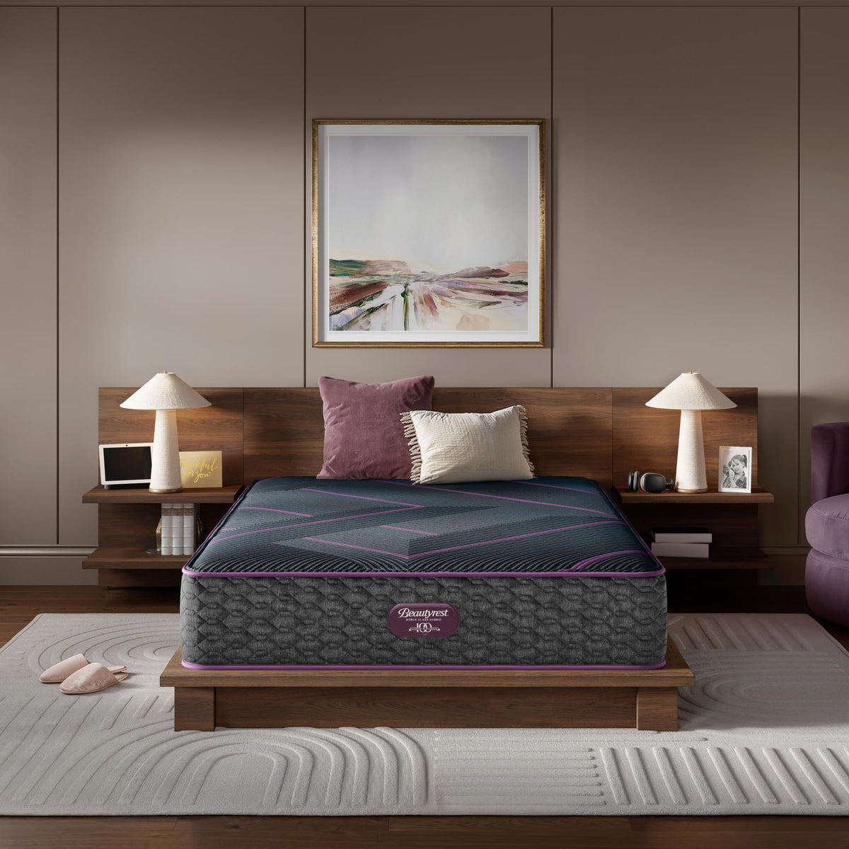 Beautyrest World Class Level Three Firm 13" Hybrid Queen Mattress