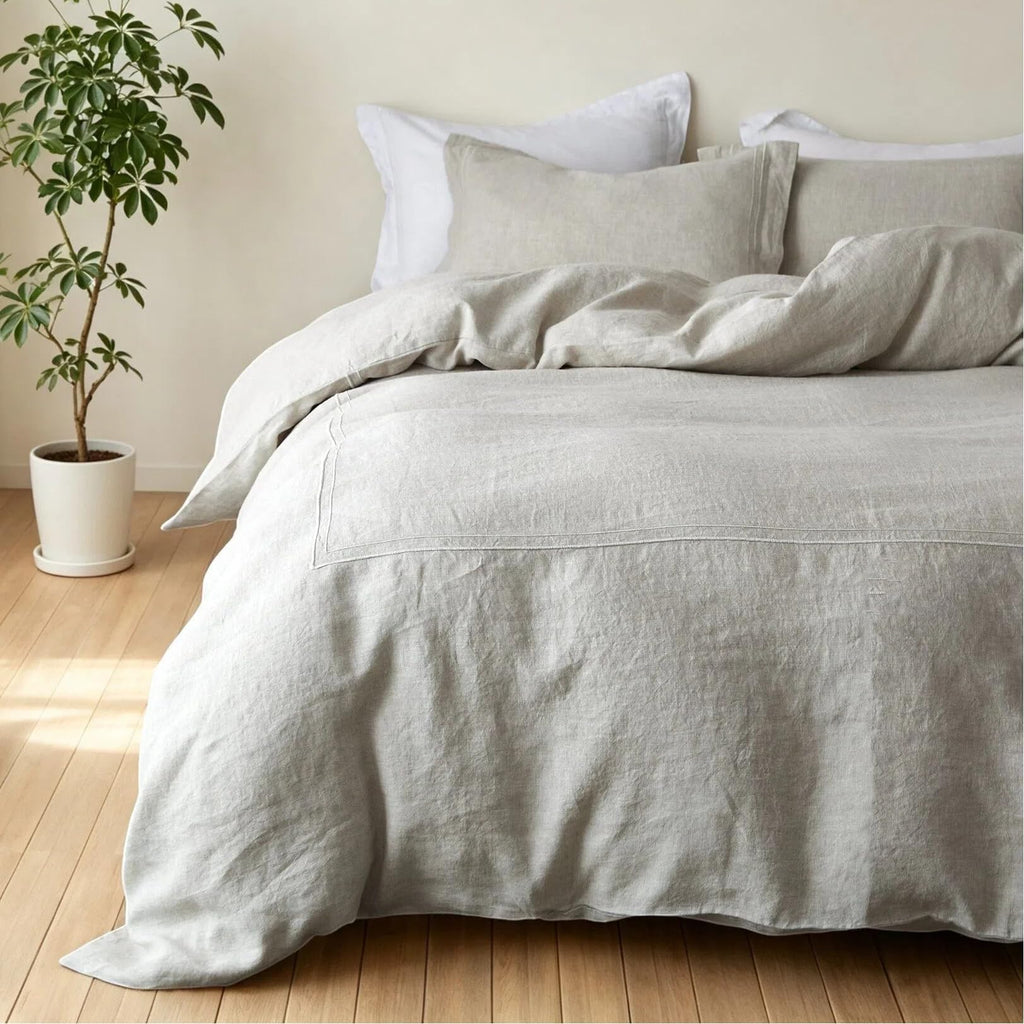 Simple&Opulence Body Pillow Cover 20" x 54",100% Pure Linen, Ultra Soft and Breathable, Body Pillowcase with Envelope Closure for Adults(Linen)