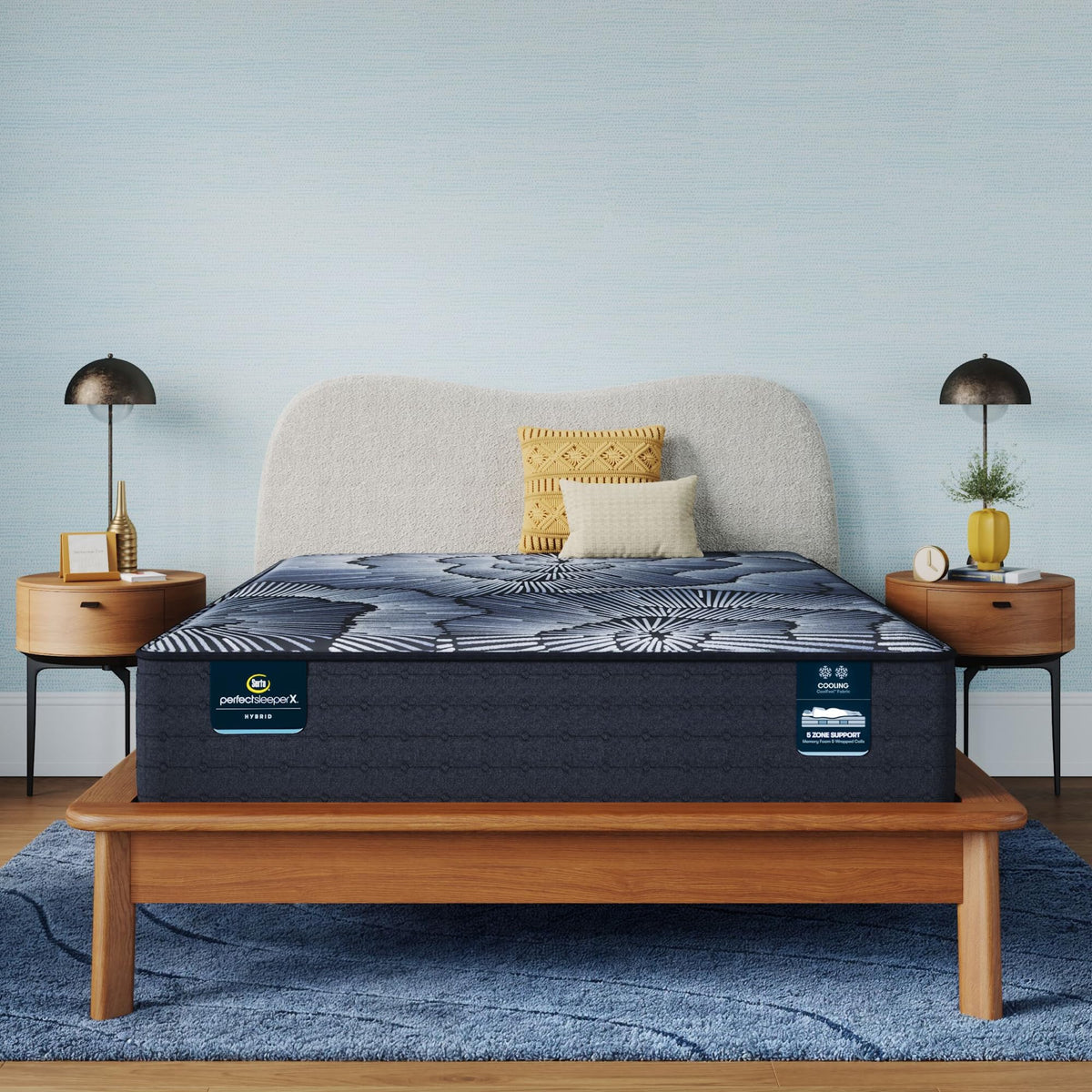 Serta Perfect Sleeper X Prescott 14" Medium Firm King Hybrid Mattress