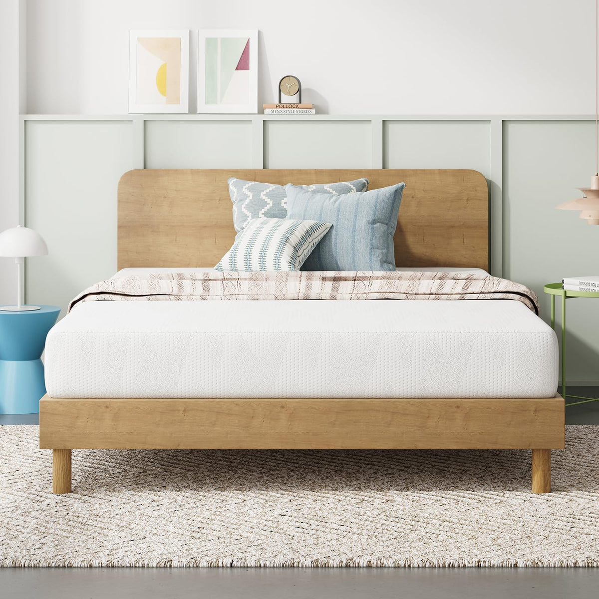 Novilla Twin Bed Mattress, 8 Inch Twin Size Mattress with Gel Memory Foam