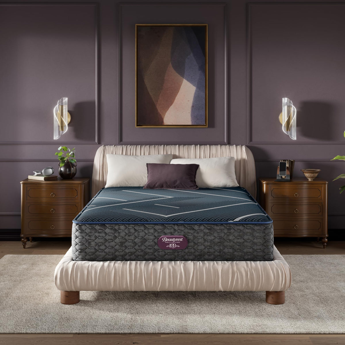 Beautyrest World Class Level Three Firm 13" Hybrid Queen Mattress