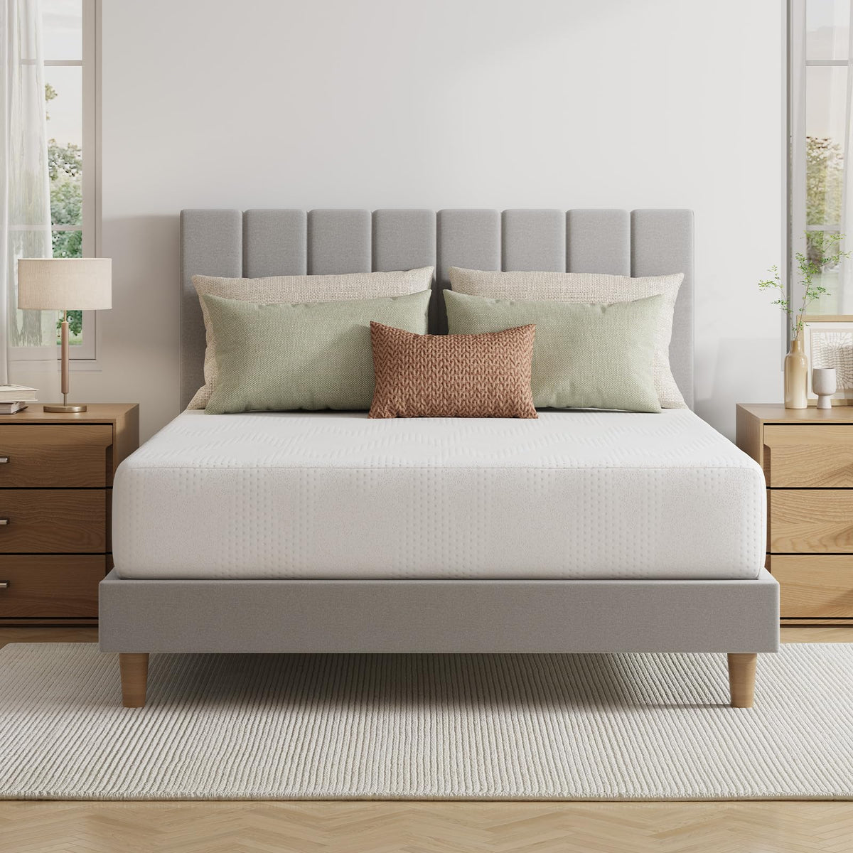 Novilla Twin Bed Mattress, 8 Inch Twin Size Mattress with Gel Memory Foam