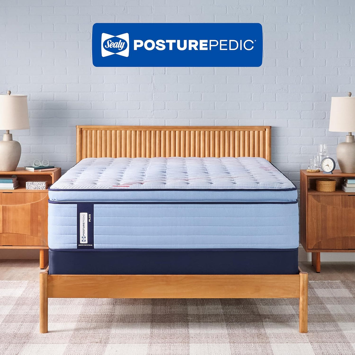 Sealy Posturepedic® Plus Glenshaw 15" Firm Pillowtop Innerspring Mattress - King