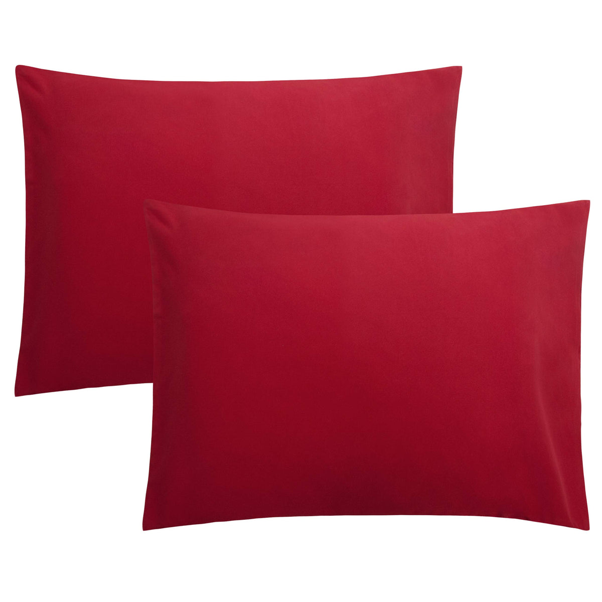 FLXXIE 2-Pack Microfiber King Pillow Cases, Envelope Closure, Navy