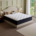 Queen Mattress, 14 Inch Hybrid Memory Foam Mattress in a Box, Cooling Gel for Pressure Relief & Back Pain Support, CertiPUR-US Certified, Medium Firm Bed, Breathable Comfort Sleep