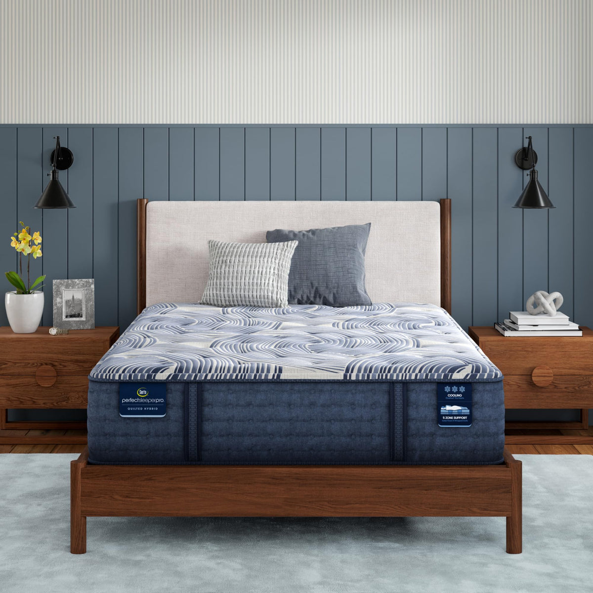 Serta Perfect Sleeper Pro Valais 15" Plush Pillow Top Cal King Mattress