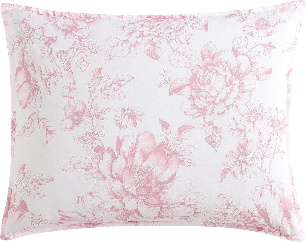 Laura Ashley - Queen Size Comforter Set with Matching Shams