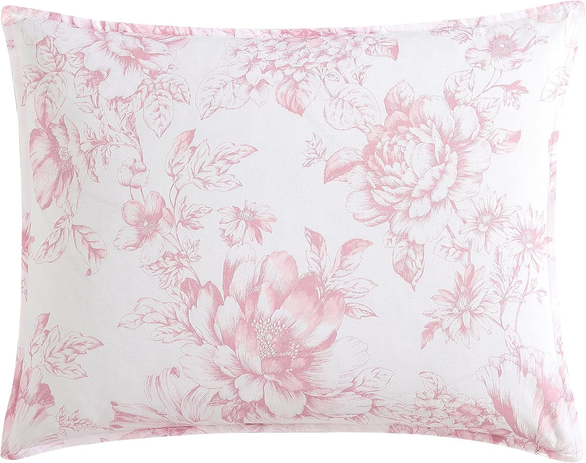 Laura Ashley - Queen Size Comforter Set with Matching Shams