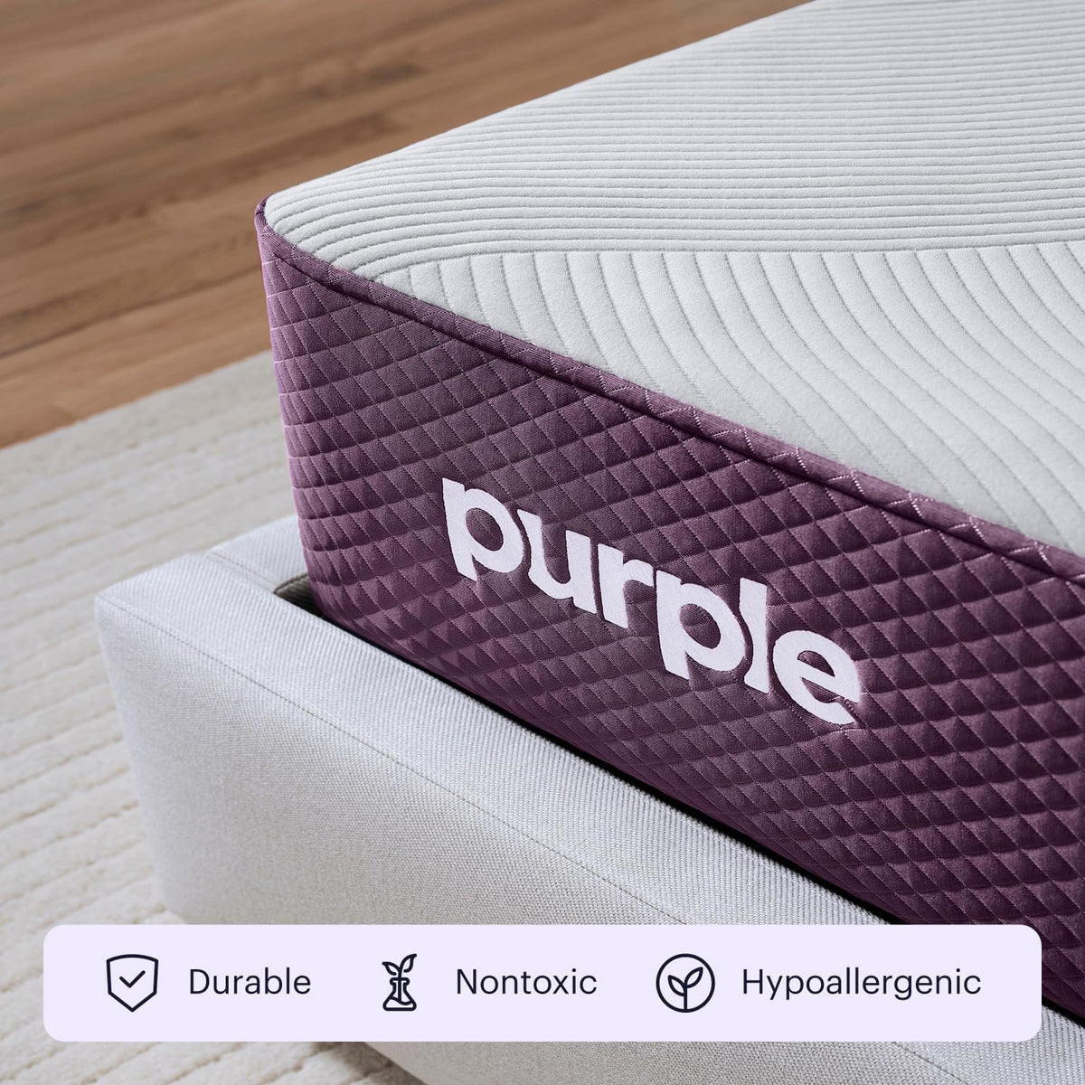 Purple Restore Hybrid Mattress, Queen (Soft), 11.5 Inch Cooling Mattress
