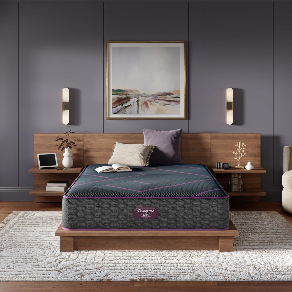 Beautyrest World Class Level Three Firm 13" Hybrid Queen Mattress