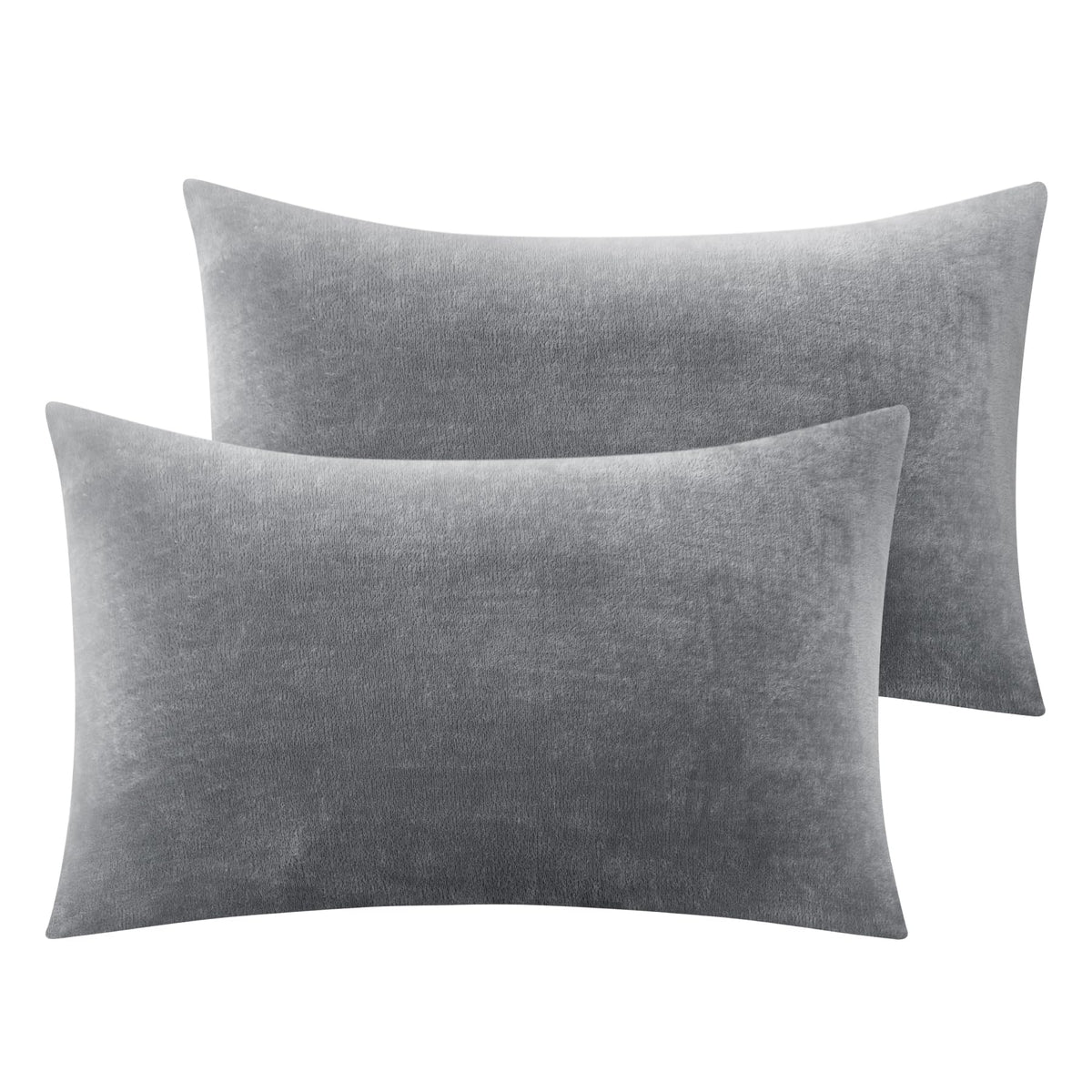 BEDELITE Body Pillow Cover with Zipper, Gray, 20x54 Inch, 1 Pack