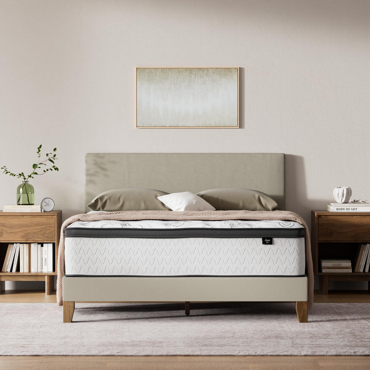 Signature Design by Ashley Chime 10 Inch Twin Hybrid Mattress in a Box